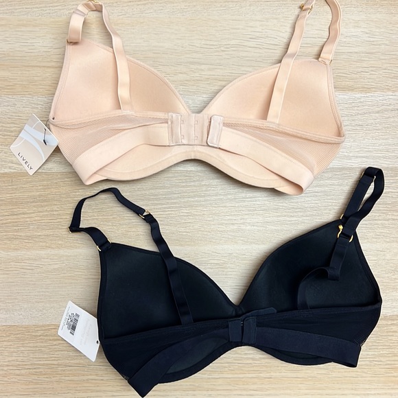NWT 🔥 Lively The All-Day Deep V No-Wire, Set of 2, 32DD - Picture 10 of 13